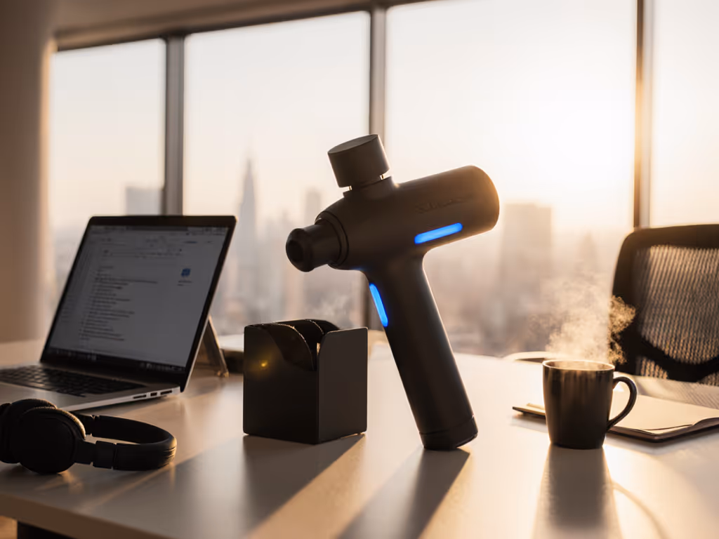 Best Quiet Massage Gun for Office Workers' Neck Pain