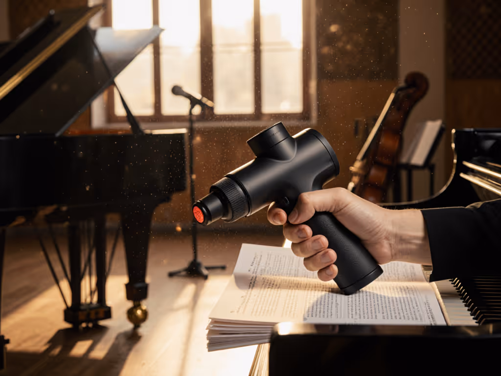 Precision Massage Heads for Musicians & Dental Pros