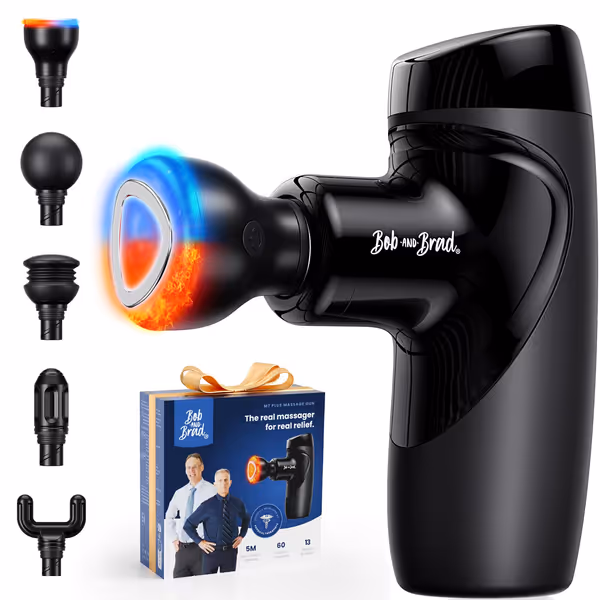 BOB AND BRAD M7 Plus Mini Massage Gun with Heat